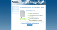 Desktop Screenshot of luftentfeuchter.com